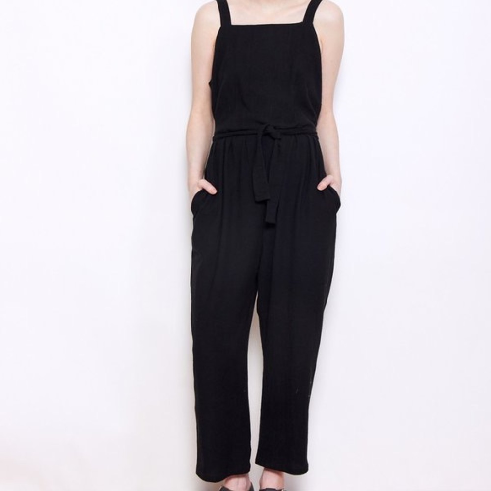 Loup Abby Black Jumpsuit